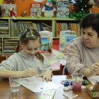 Мастер-класс &laquo;Рисуем в технике Эбру&raquo; 3