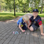 Творческая акция «Зоопарк на асфальте» 6 Творческая акция «Зоопарк на асфальте» 6