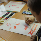 Мастер-класс «Мезенская роспись» 5 Мастер-класс «Мезенская роспись» 5