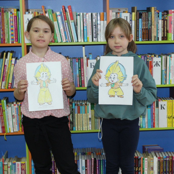 Литературно-художественная программа «Читаем, рисуем, отгадываем»
