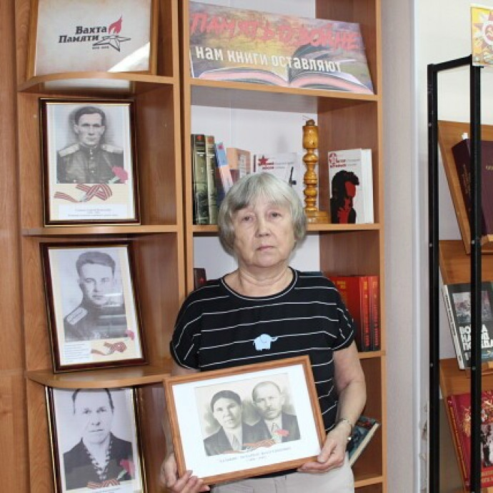 ​Акция “Вахта Победы.Кузбасс”. О своих родных рассказывает Татьяна Тимофеевна Карюкина