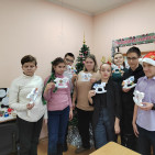 Мастер-класс &laquo;Символ года в новогодних красках&raquo; 1