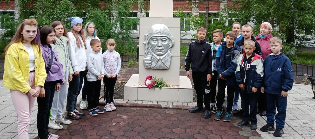 Час памяти школа 35 Полысаево