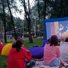 Кинопоказ под открытом небом 0